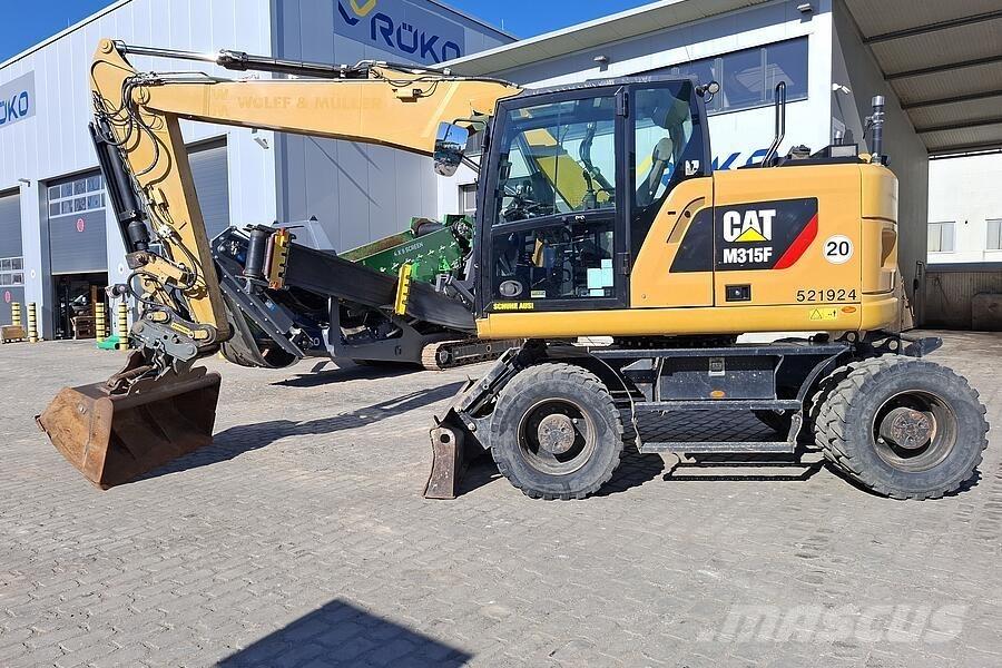 CAT M 315 F Gravemaskiner på hjul