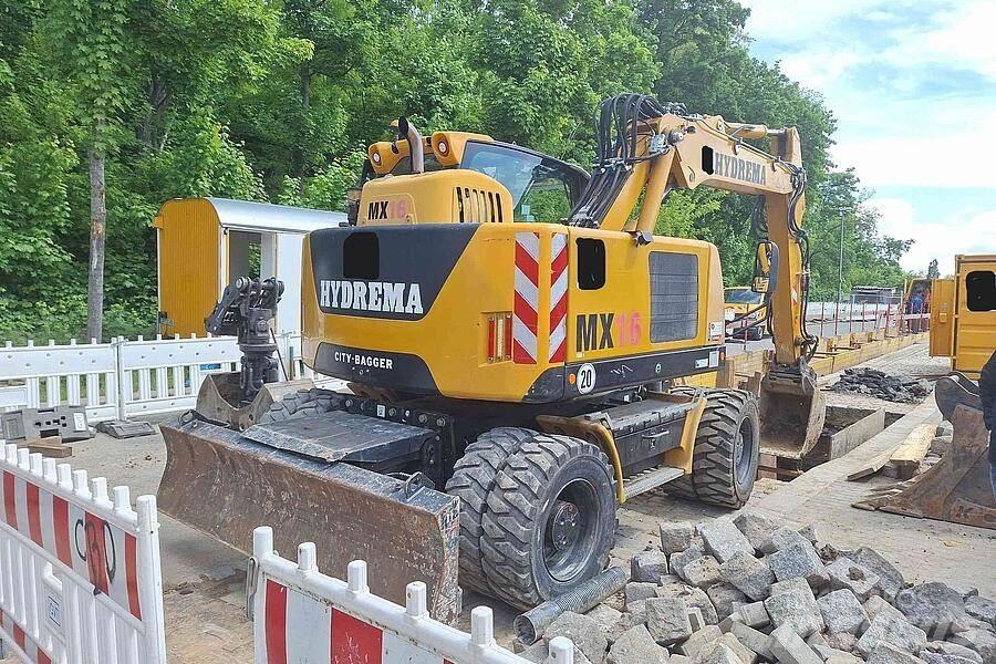 Hydrema MX 15 Gravemaskiner på hjul