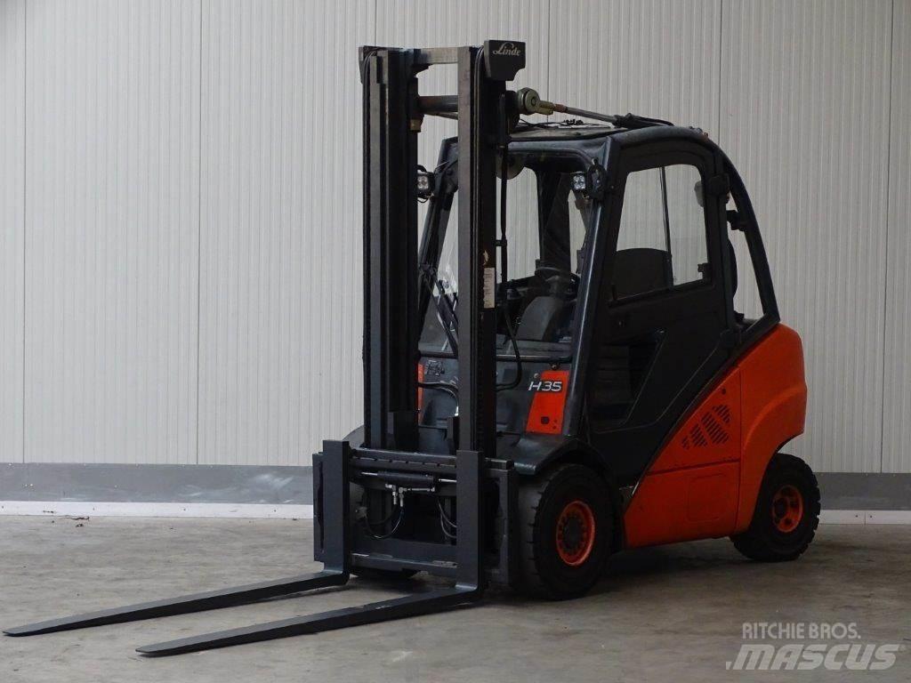 Linde H35D Diesel gaffeltrucks