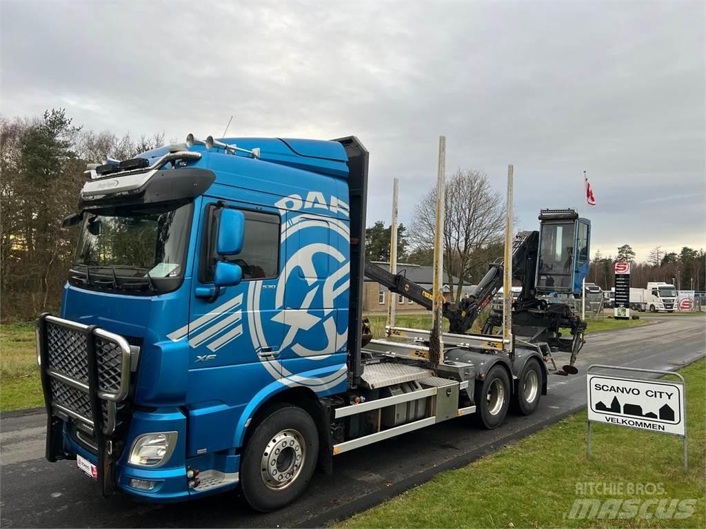 DAF XF530 FAT 6x4 Tømmertransport
