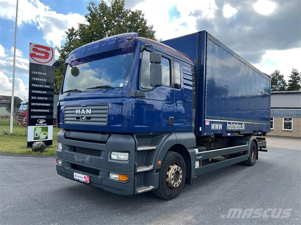 MAN TGA 18-350 - 7,15 Lastbiler med containerramme / veksellad