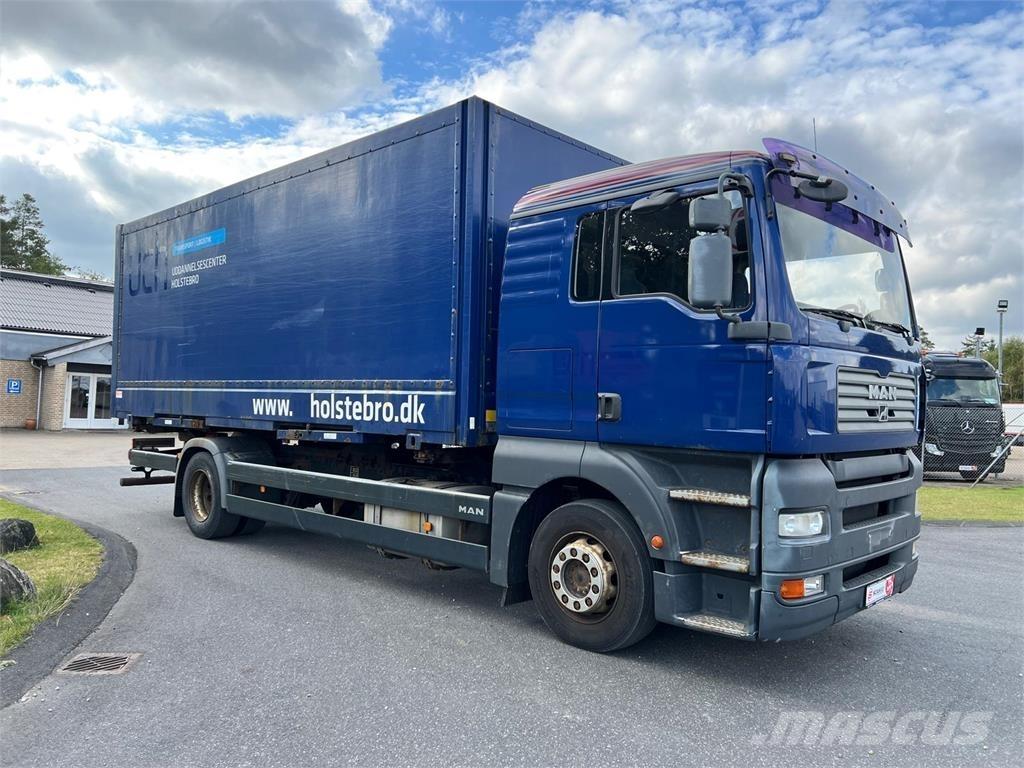 MAN TGA 18-350 - 7,15 Lastbiler med containerramme / veksellad
