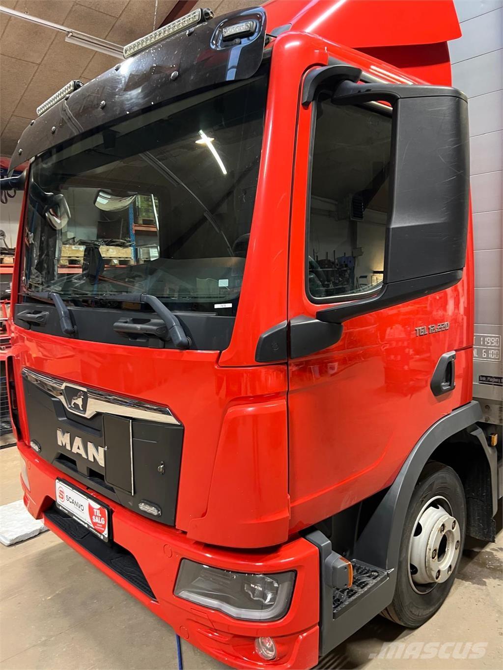 MAN TGL 12-220 BL Lastbil - Gardin