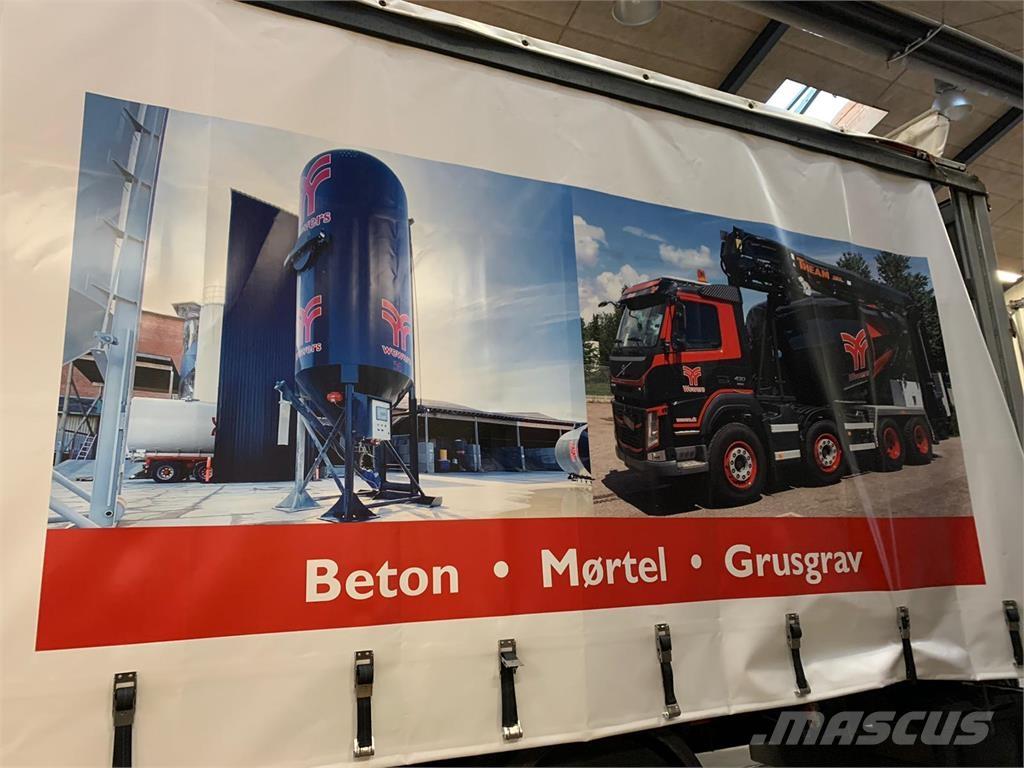  MTDK 13,6 mtr Semi-trailer med Gardinsider