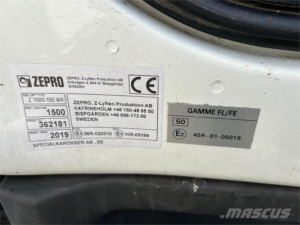 Volvo FL 250 16 ton Fast kasse