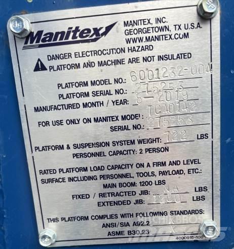 Manitex  Krandele og udstyr