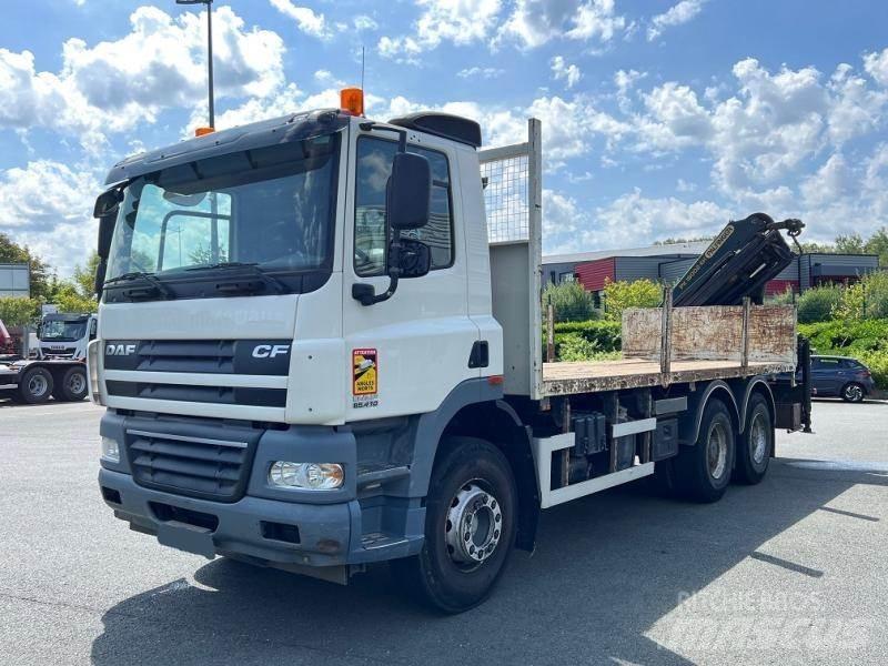 DAF CF85 410 Lastbil med lad/Flatbed