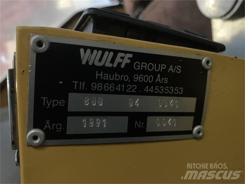 Wulff 800 Redskabsbærere