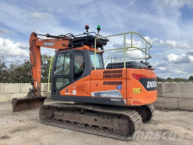 Doosan DX140LC-5 Gravemaskiner på larvebånd