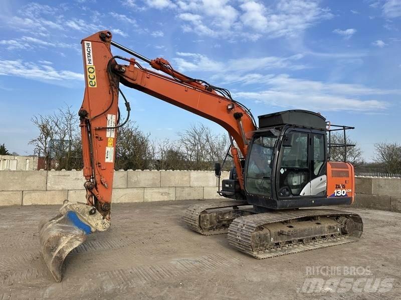 Hitachi ZX130 Gravemaskiner på larvebånd