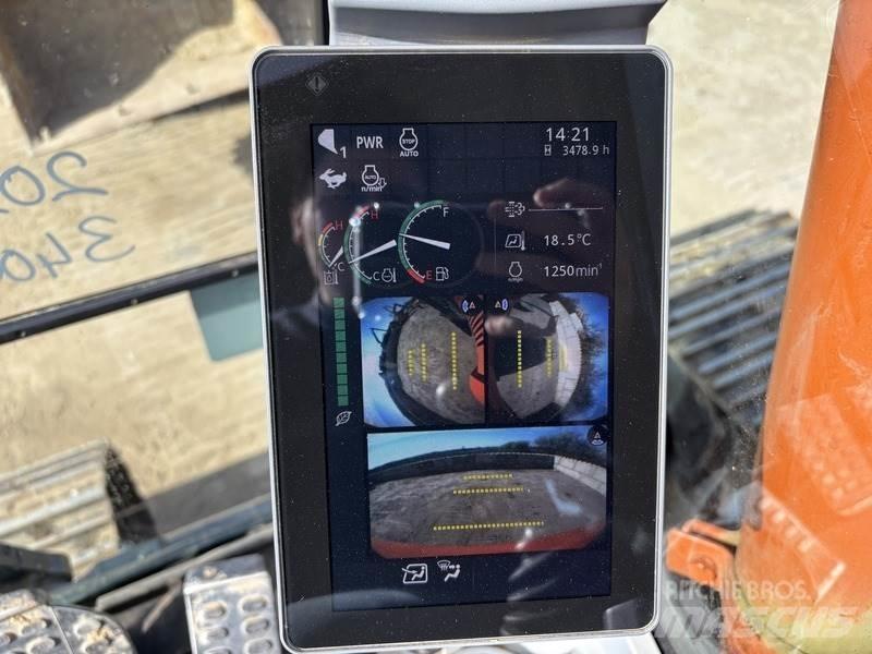 Hitachi ZX130 Gravemaskiner på larvebånd
