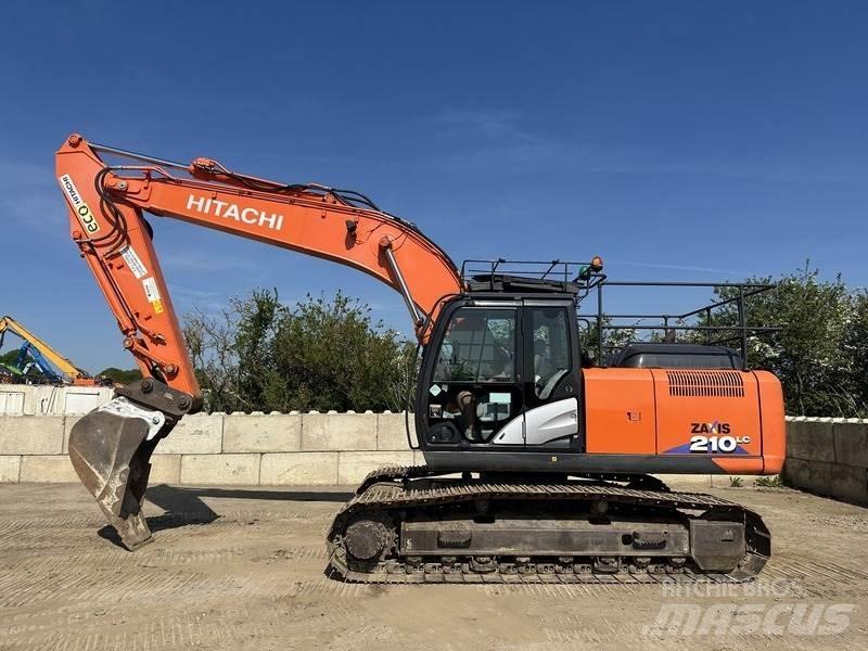 Hitachi ZX210LC-6 Gravemaskiner på larvebånd