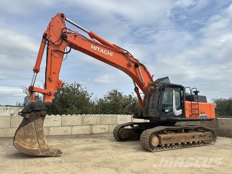 Hitachi ZX470 LCH-3 Gravemaskiner på larvebånd