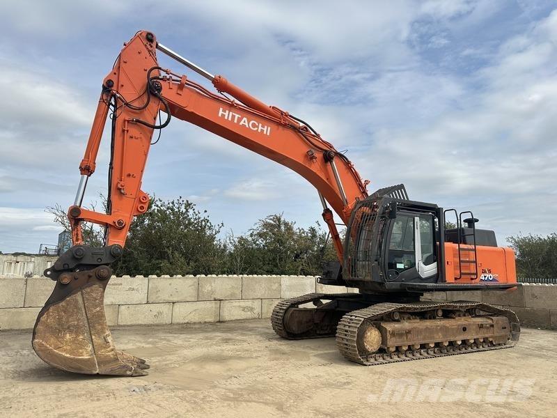 Hitachi ZX470 LCH-3 Gravemaskiner på larvebånd