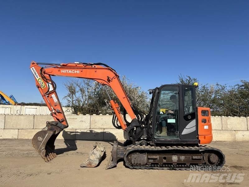 Hitachi ZX85 US-6 Midi-gravemaskiner 7t - 12t