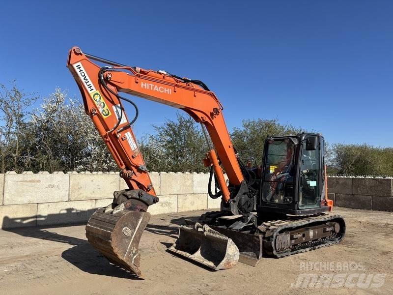 Hitachi ZX85 US-6 Midi-gravemaskiner 7t - 12t