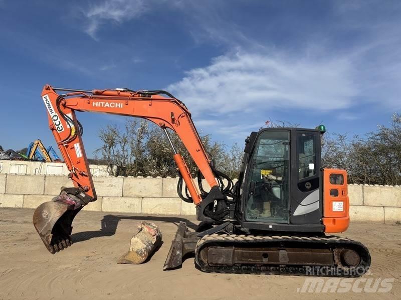 Hitachi ZX85 US-6 Midi-gravemaskiner 7t - 12t