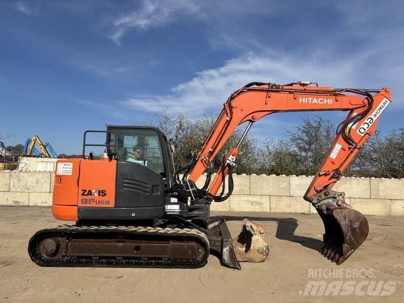 Hitachi ZX85 US-6 Midi-gravemaskiner 7t - 12t
