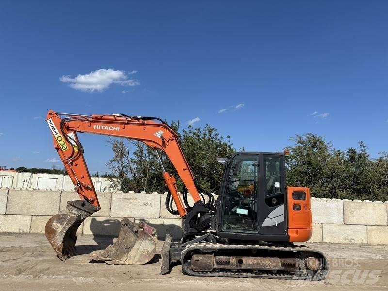 Hitachi ZX85 US-6 Midi-gravemaskiner 7t - 12t