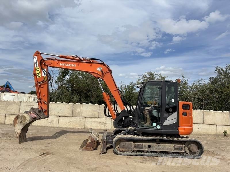 Hitachi ZX85 US-6 Midi-gravemaskiner 7t - 12t