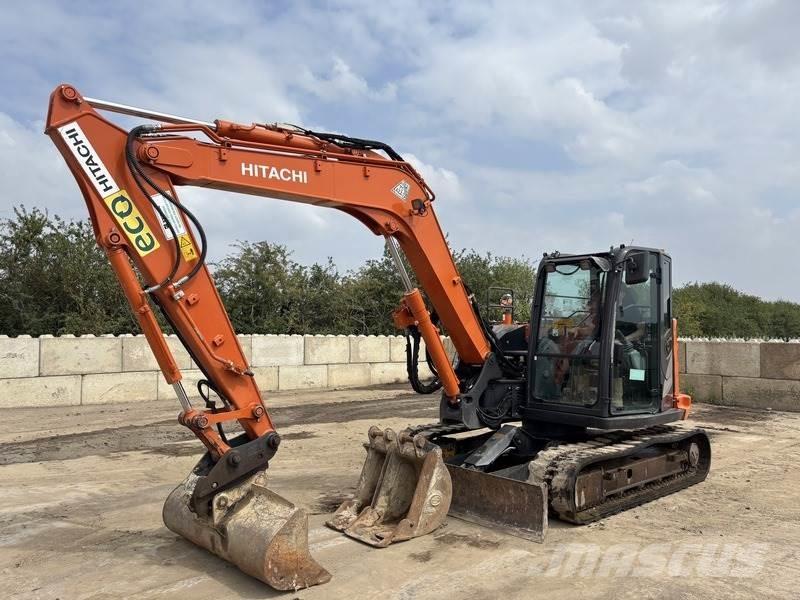Hitachi ZX85 US-6 Midi-gravemaskiner 7t - 12t
