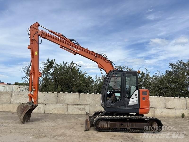 Hitachi ZX85US-5A Gravemaskiner med lang gravebom