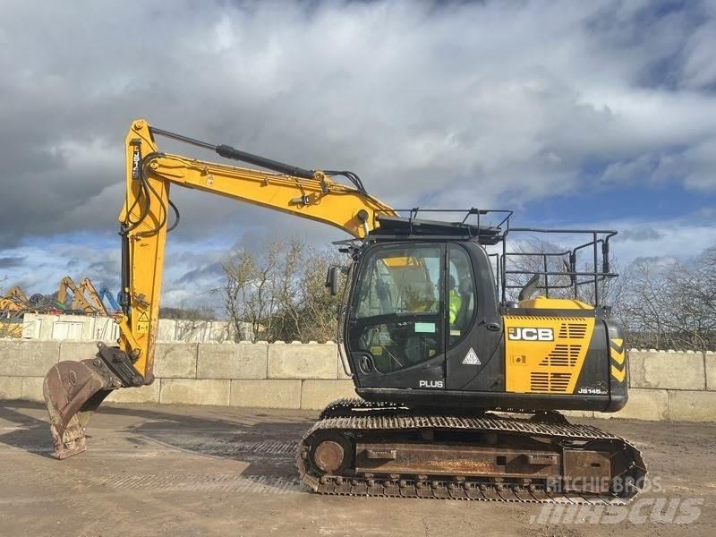 JCB JS145 LC T4 Gravemaskiner på larvebånd
