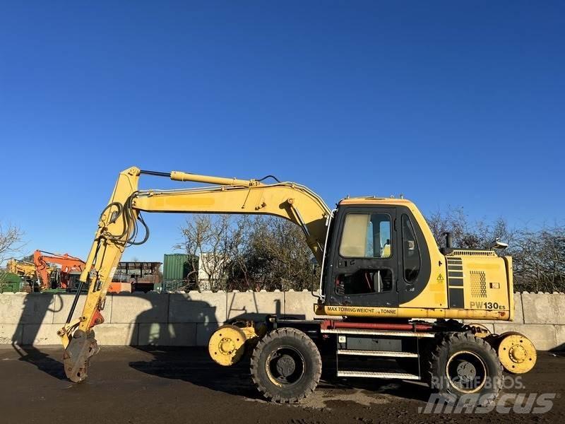 Komatsu PW130-6 Gravemaskiner på hjul