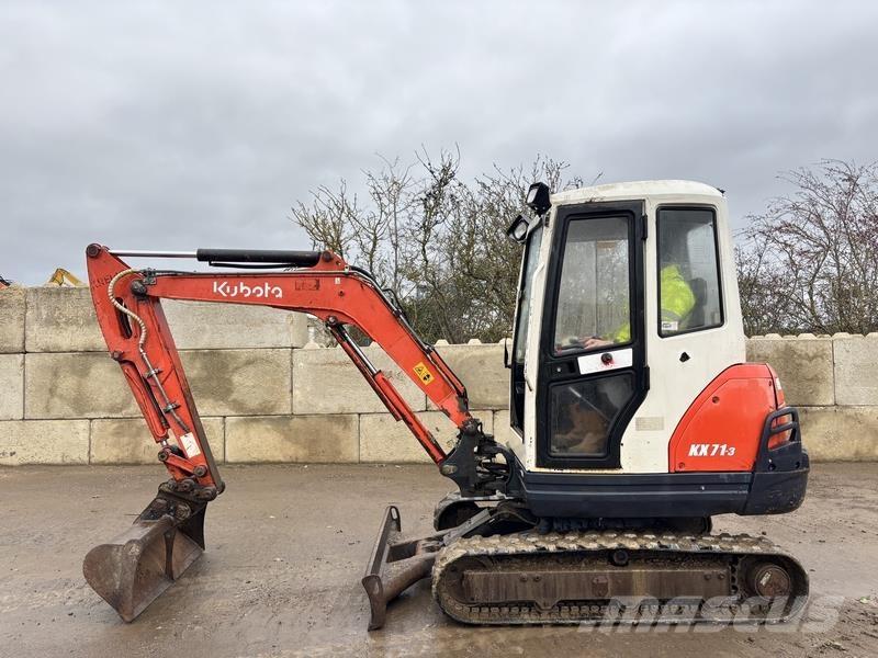 Kubota KX71-3 Minigravemaskiner