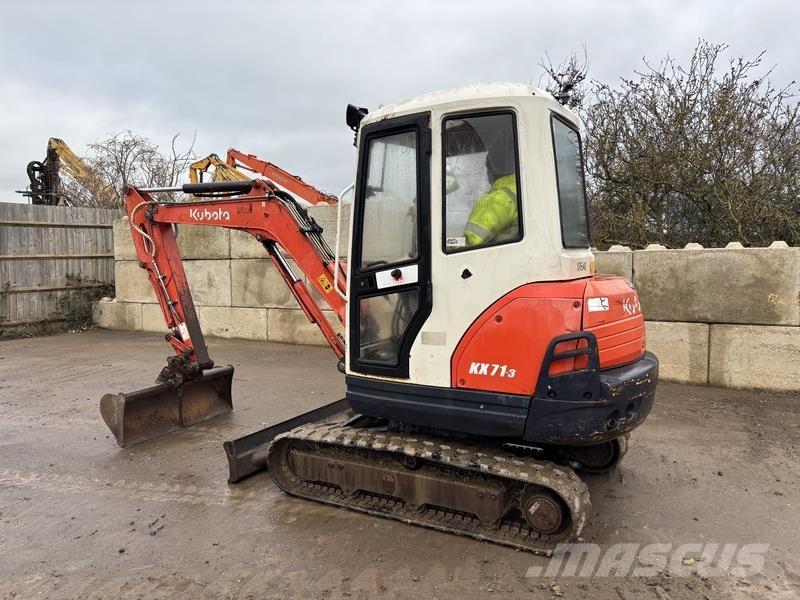Kubota KX71-3 Minigravemaskiner