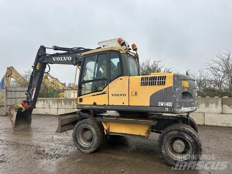 Volvo EW140 Gravemaskiner på hjul