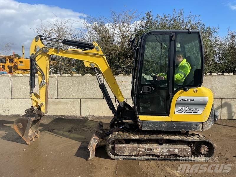 Yanmar sv26 Minigravemaskiner