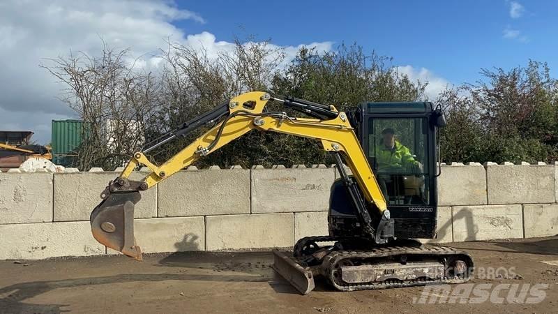 Yanmar sv26 Minigravemaskiner