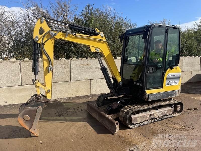 Yanmar sv26 Minigravemaskiner