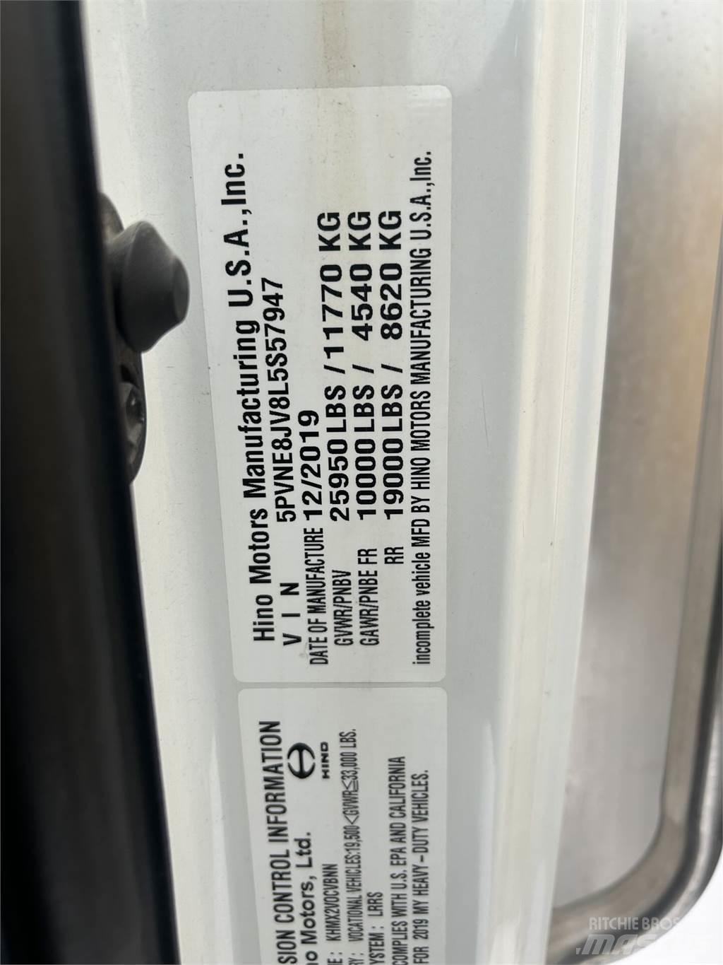 Hino 268 Fast kasse