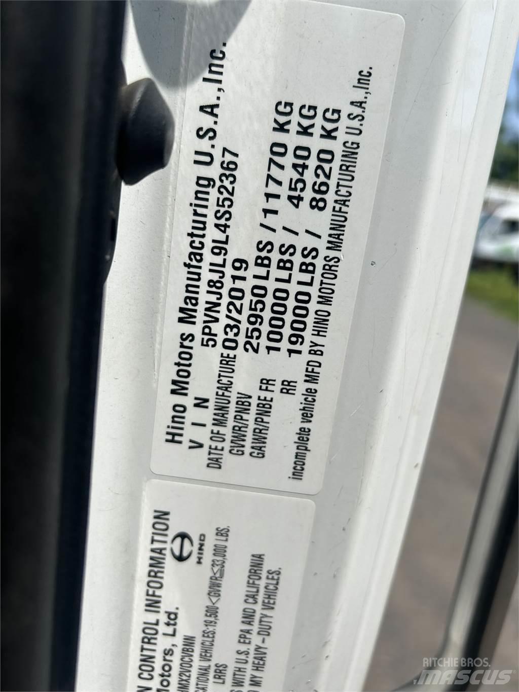 Hino 268A Chassis