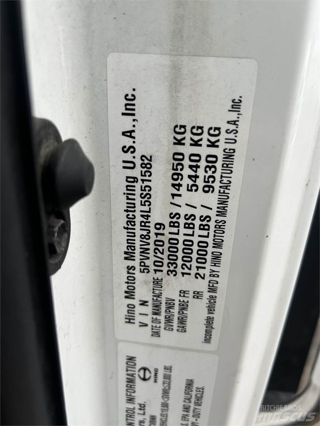 Hino 338 Andre lastbiler