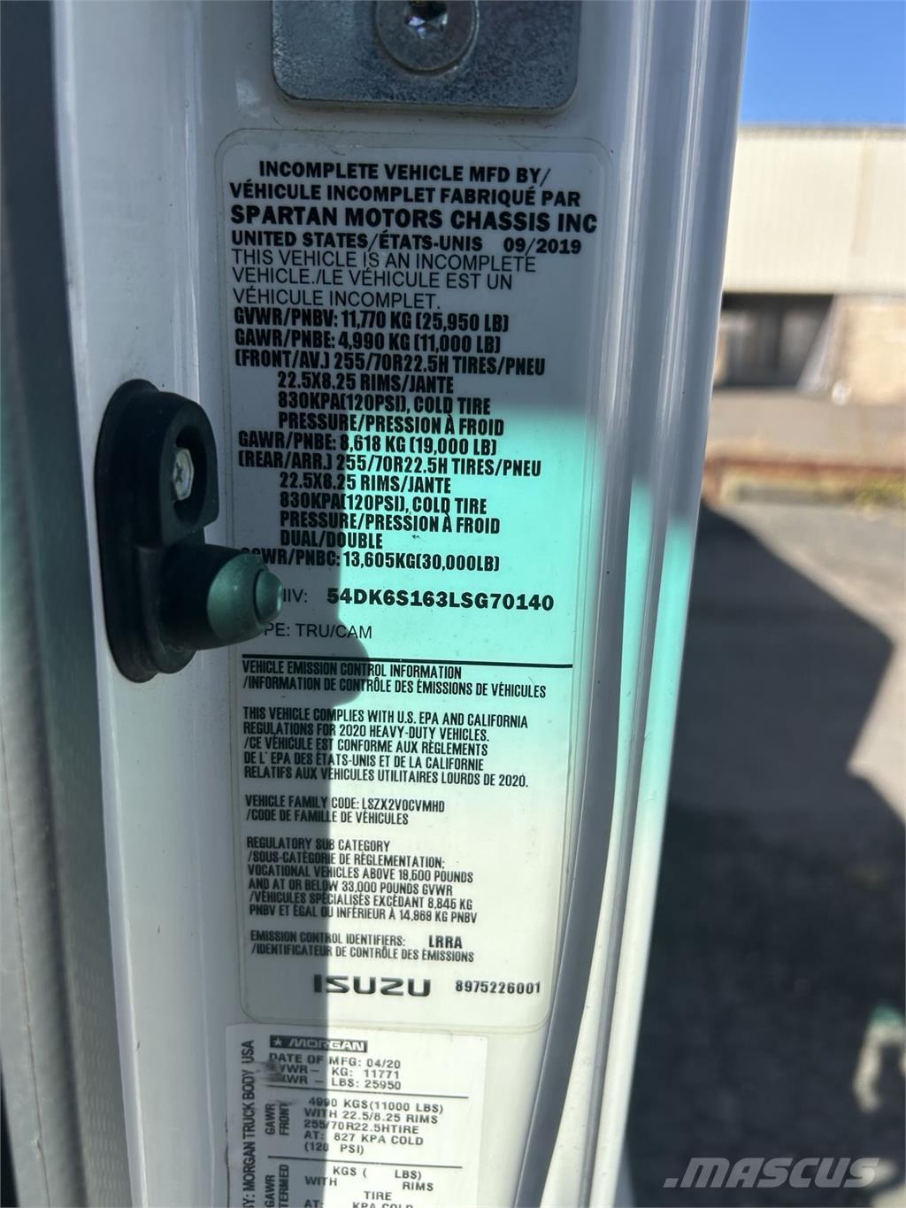 Isuzu FTR Fast kasse