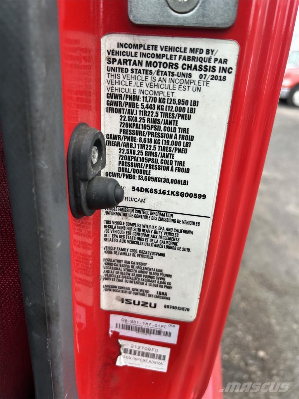 Isuzu FTR Andre lastbiler