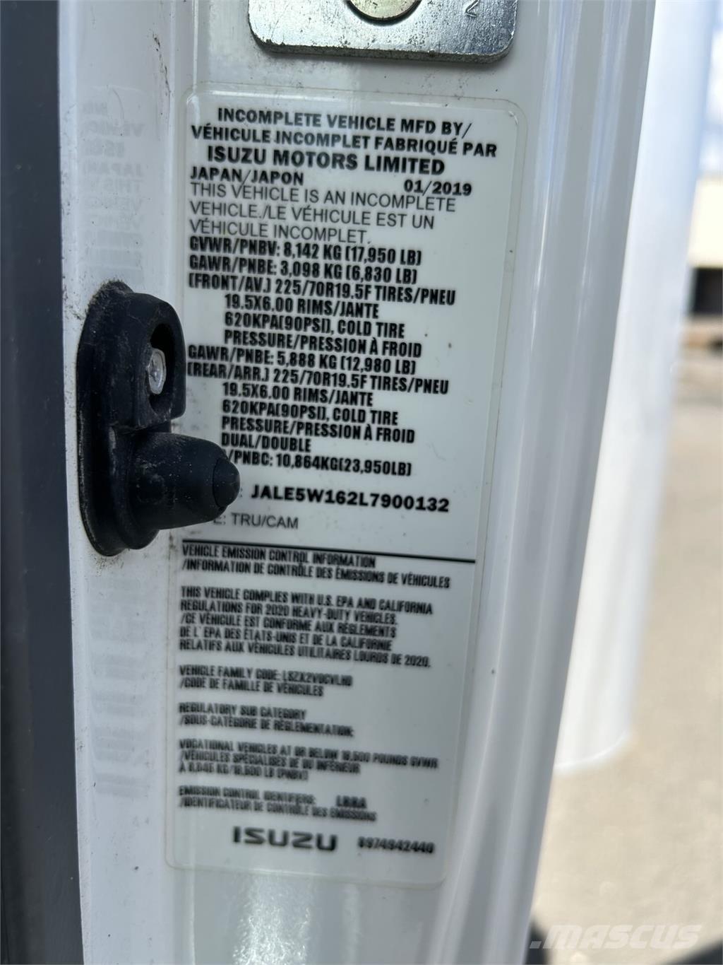 Isuzu NQR Fast kasse