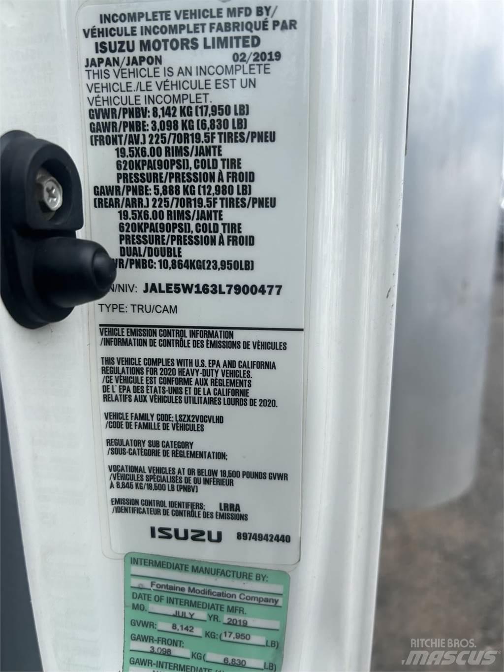 Isuzu NQR Fast kasse