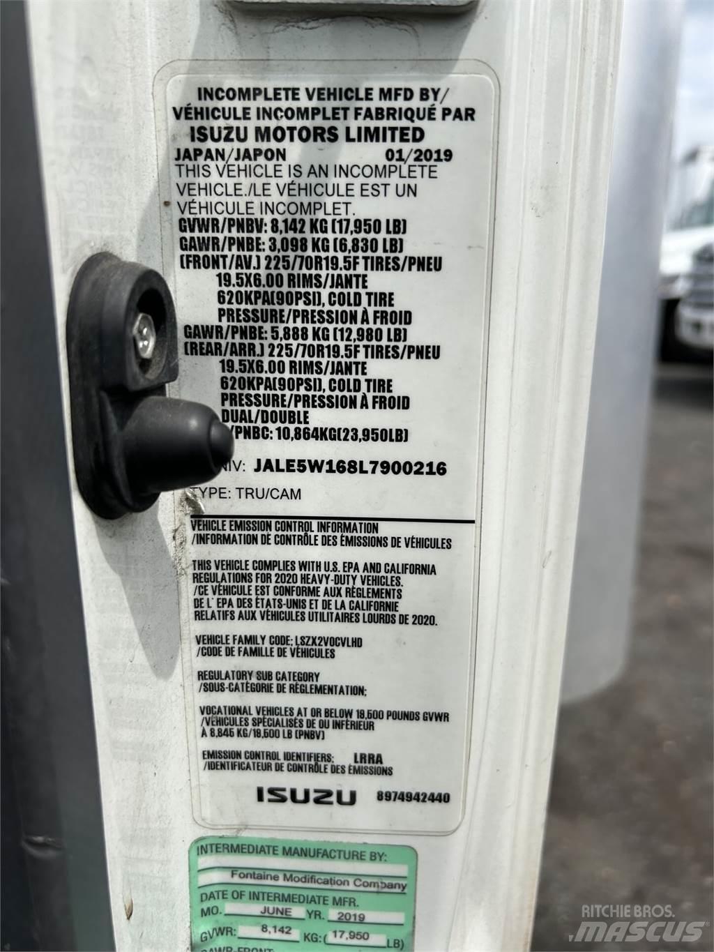 Isuzu NQR Fast kasse