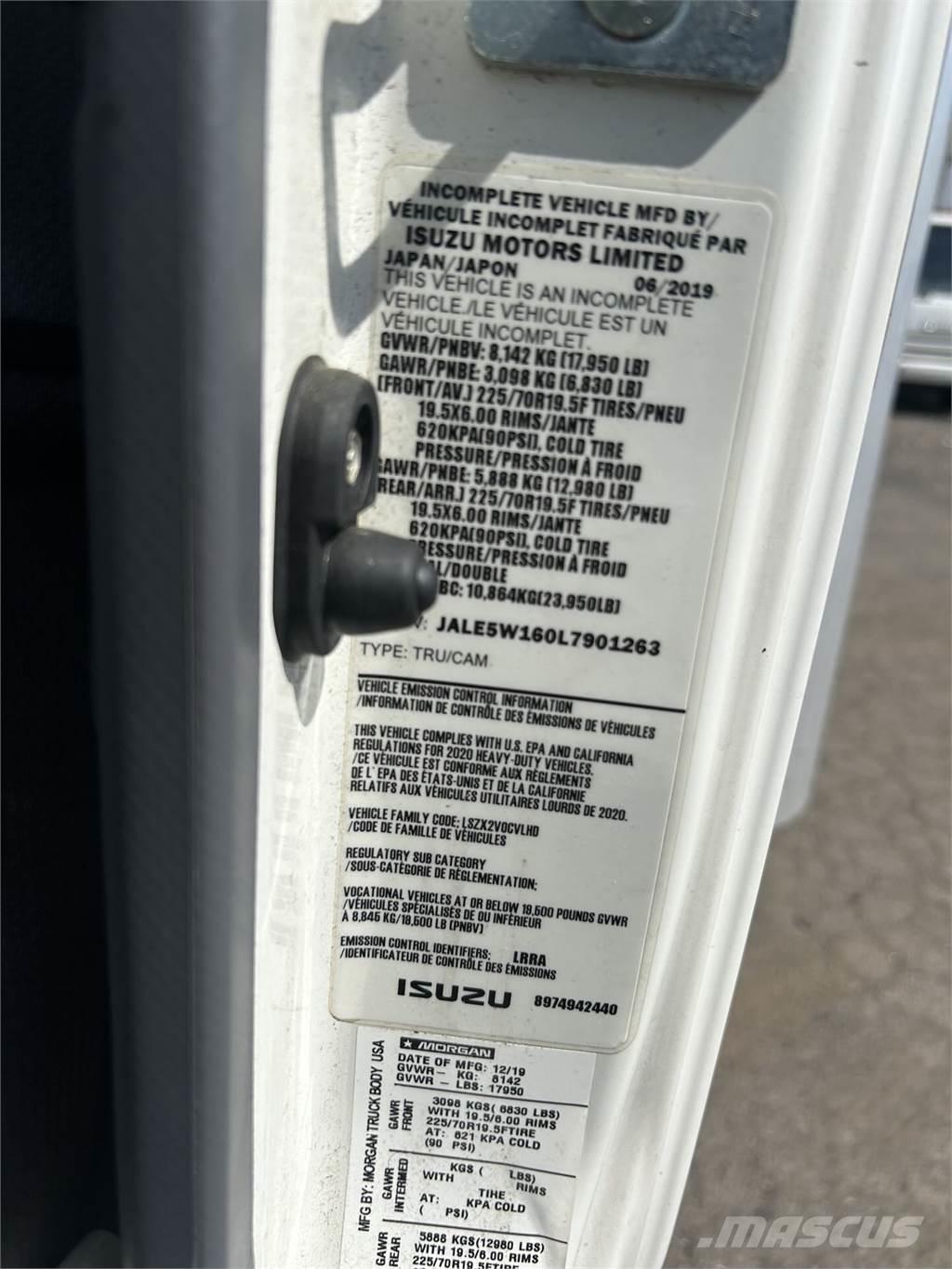 Isuzu NQR Fast kasse