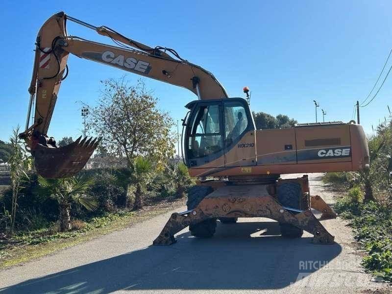 CASE WX210 Gravemaskiner på hjul