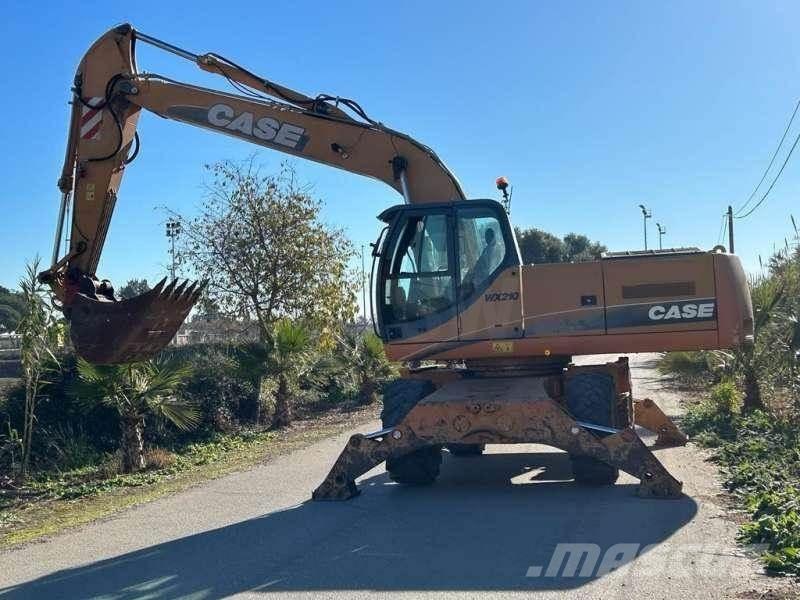CASE WX210 Gravemaskiner på hjul
