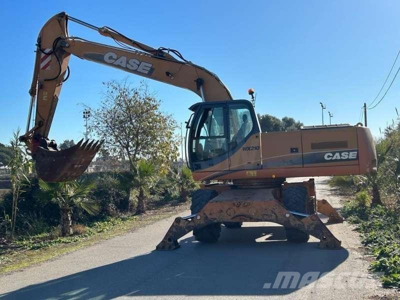 CASE WX210 Gravemaskiner på hjul