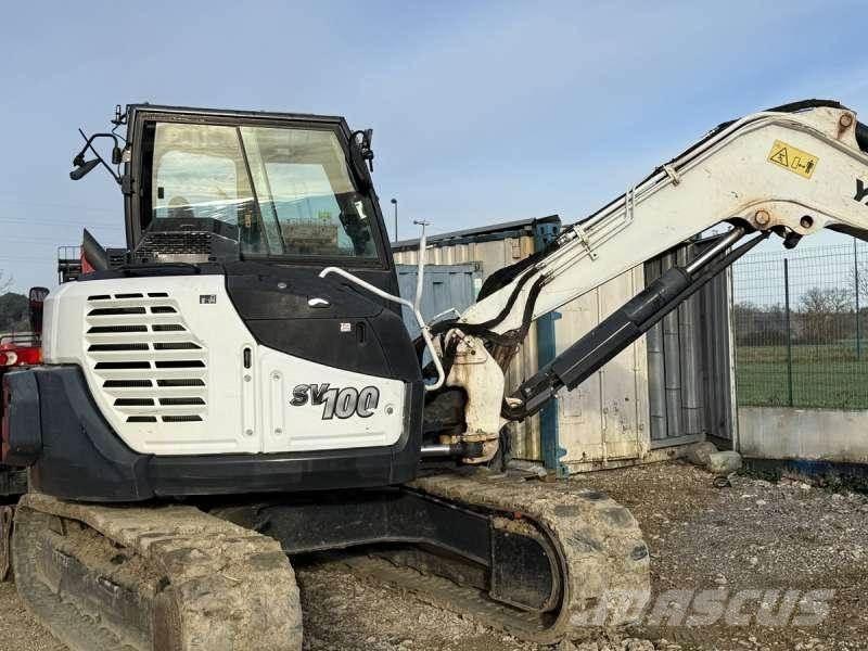 Yanmar SV100 Gravemaskiner på larvebånd
