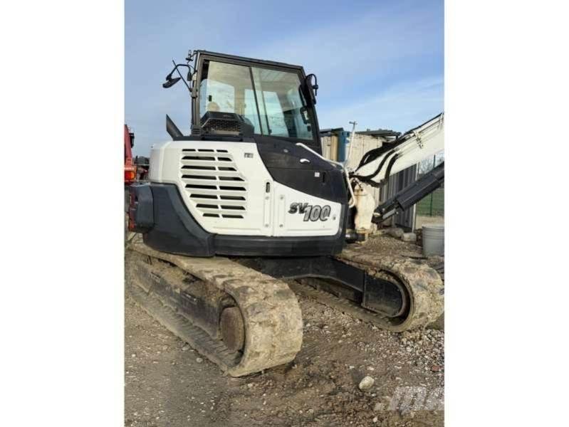 Yanmar SV100 Gravemaskiner på larvebånd