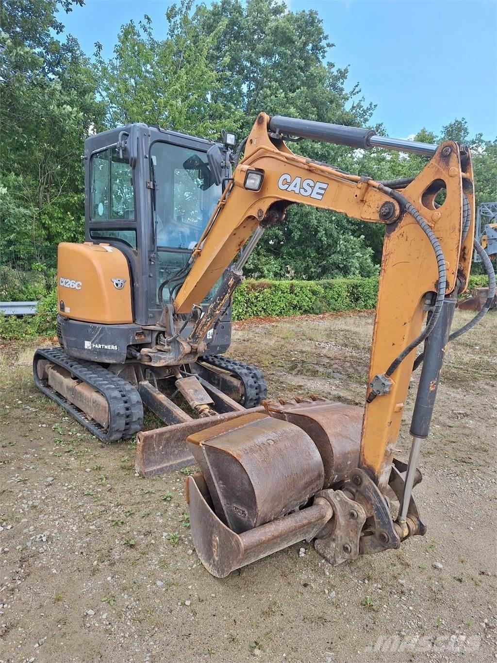 CASE CX26C Minigravemaskiner