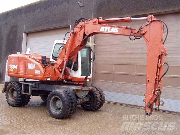 Atlas 1304M Gravemaskiner på hjul